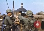 Image of 3rd Brigade 82nd Airborne Division soldiers Phu Bai Hue Vietnam, 1968, second 6 stock footage video 65675060120
