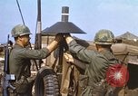 Image of 3rd Brigade 82nd Airborne Division soldiers Phu Bai Hue Vietnam, 1968, second 11 stock footage video 65675060120