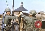 Image of 3rd Brigade 82nd Airborne Division soldiers Phu Bai Hue Vietnam, 1968, second 16 stock footage video 65675060120