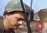 Image of 3rd Brigade 82nd Airborne Division soldiers Phu Bai Hue Vietnam, 1968, second 34 stock footage video 65675060120
