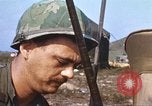 Image of 3rd Brigade 82nd Airborne Division soldiers Phu Bai Hue Vietnam, 1968, second 35 stock footage video 65675060120