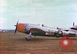 Image P-47 chasseurs Thunderbolt théâtre européen, 1945, de la seconde 23 séquences d'archives historiques vidéo 65675060137