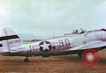 Image P-47 chasseurs Thunderbolt théâtre européen, 1945, de la seconde 37 séquences d'archives historiques vidéo 65675060137