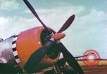 Image P-47 chasseurs Thunderbolt théâtre européen, 1945, de la seconde 45 séquences d'archives historiques vidéo 65675060137