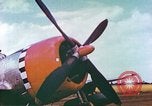 Image P-47 chasseurs Thunderbolt théâtre européen, 1945, de la seconde 48 séquences d'archives historiques vidéo 65675060137