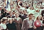 Image of crowd of Parisians Paris France, 1945, second 18 stock footage video 65675060142