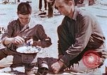 Image of Former POW American airmen at German Stalag 7A prison camp Moosburg Germany, 1945, second 42 stock footage video 65675060144