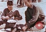 Image of Former POW American airmen at German Stalag 7A prison camp Moosburg Germany, 1945, second 46 stock footage video 65675060144
