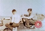 Image of Former POW American airmen at German Stalag 7A prison camp Moosburg Germany, 1945, second 61 stock footage video 65675060144