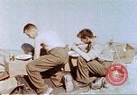 Image of Former POW American airmen at German Stalag 7A prison camp Moosburg Germany, 1945, second 62 stock footage video 65675060144