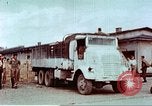 Image of Liberated American airmen and Red Cross aid at Stalag 7A prison camp Moosburg Germany, 1945, second 35 stock footage video 65675060145