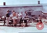 Image of Former American airmen prisoners of war at Stalag 7A prison camp Moosburg Germany, 1945, second 1 stock footage video 65675060146