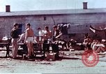 Image of Former American airmen prisoners of war at Stalag 7A prison camp Moosburg Germany, 1945, second 5 stock footage video 65675060146
