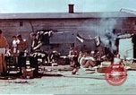 Image of Former American airmen prisoners of war at Stalag 7A prison camp Moosburg Germany, 1945, second 13 stock footage video 65675060146