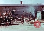 Image of Former American airmen prisoners of war at Stalag 7A prison camp Moosburg Germany, 1945, second 14 stock footage video 65675060146