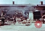 Image of Former American airmen prisoners of war at Stalag 7A prison camp Moosburg Germany, 1945, second 18 stock footage video 65675060146