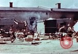 Image of Former American airmen prisoners of war at Stalag 7A prison camp Moosburg Germany, 1945, second 21 stock footage video 65675060146
