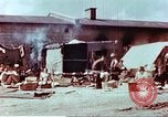 Image of Former American airmen prisoners of war at Stalag 7A prison camp Moosburg Germany, 1945, second 25 stock footage video 65675060146