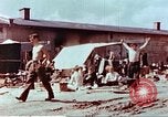 Image of Former American airmen prisoners of war at Stalag 7A prison camp Moosburg Germany, 1945, second 33 stock footage video 65675060146