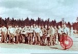 Image of Former American airmen prisoners of war at Stalag 7A prison camp Moosburg Germany, 1945, second 41 stock footage video 65675060146