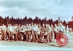 Image of Former American airmen prisoners of war at Stalag 7A prison camp Moosburg Germany, 1945, second 44 stock footage video 65675060146
