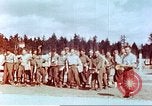 Image of Former American airmen prisoners of war at Stalag 7A prison camp Moosburg Germany, 1945, second 49 stock footage video 65675060146