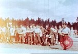 Image of Former American airmen prisoners of war at Stalag 7A prison camp Moosburg Germany, 1945, second 51 stock footage video 65675060146