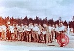 Image of Former American airmen prisoners of war at Stalag 7A prison camp Moosburg Germany, 1945, second 55 stock footage video 65675060146