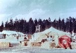 Image of American airmen after liberation at German prison camp Stalag 7A Moosburg Germany, 1945, second 3 stock footage video 65675060147
