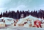 Image of American airmen after liberation at German prison camp Stalag 7A Moosburg Germany, 1945, second 7 stock footage video 65675060147