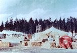 Image of American airmen after liberation at German prison camp Stalag 7A Moosburg Germany, 1945, second 8 stock footage video 65675060147