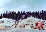 Image of American airmen after liberation at German prison camp Stalag 7A Moosburg Germany, 1945, second 15 stock footage video 65675060147