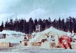 Image of American airmen after liberation at German prison camp Stalag 7A Moosburg Germany, 1945, second 17 stock footage video 65675060147