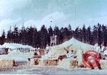 Image of American airmen after liberation at German prison camp Stalag 7A Moosburg Germany, 1945, second 22 stock footage video 65675060147
