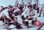 Image of American airmen after liberation at German prison camp Stalag 7A Moosburg Germany, 1945, second 23 stock footage video 65675060147