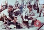 Image of American airmen after liberation at German prison camp Stalag 7A Moosburg Germany, 1945, second 27 stock footage video 65675060147