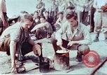 Image of American airmen after liberation at German prison camp Stalag 7A Moosburg Germany, 1945, second 30 stock footage video 65675060147