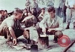 Image of American airmen after liberation at German prison camp Stalag 7A Moosburg Germany, 1945, second 38 stock footage video 65675060147