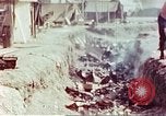 Image of American airmen after liberation at German prison camp Stalag 7A Moosburg Germany, 1945, second 46 stock footage video 65675060147