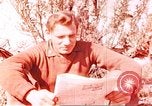 Image of Liberated American airmen at German prison camp Stalag 7 A Moosburg Germany, 1945, second 3 stock footage video 65675060148