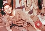 Image of Liberated American airmen at German prison camp Stalag 7 A Moosburg Germany, 1945, second 56 stock footage video 65675060148