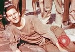 Image of Liberated American airmen at German prison camp Stalag 7 A Moosburg Germany, 1945, second 61 stock footage video 65675060148