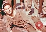 Image of Liberated American airmen at German prison camp Stalag 7 A Moosburg Germany, 1945, second 62 stock footage video 65675060148