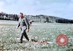 Image of German prisoners of war building a barbed wire enclosure Germany, 1945, second 7 stock footage video 65675060149