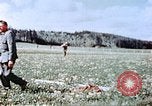 Image of German prisoners of war building a barbed wire enclosure Germany, 1945, second 8 stock footage video 65675060149