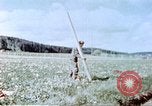 Image of German prisoners of war building a barbed wire enclosure Germany, 1945, second 9 stock footage video 65675060149