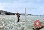Image of German prisoners of war building a barbed wire enclosure Germany, 1945, second 12 stock footage video 65675060149