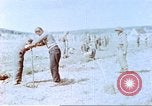 Image of German prisoners of war building a barbed wire enclosure Germany, 1945, second 21 stock footage video 65675060149