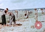 Image of German prisoners of war building a barbed wire enclosure Germany, 1945, second 27 stock footage video 65675060149