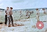Image of German prisoners of war building a barbed wire enclosure Germany, 1945, second 29 stock footage video 65675060149